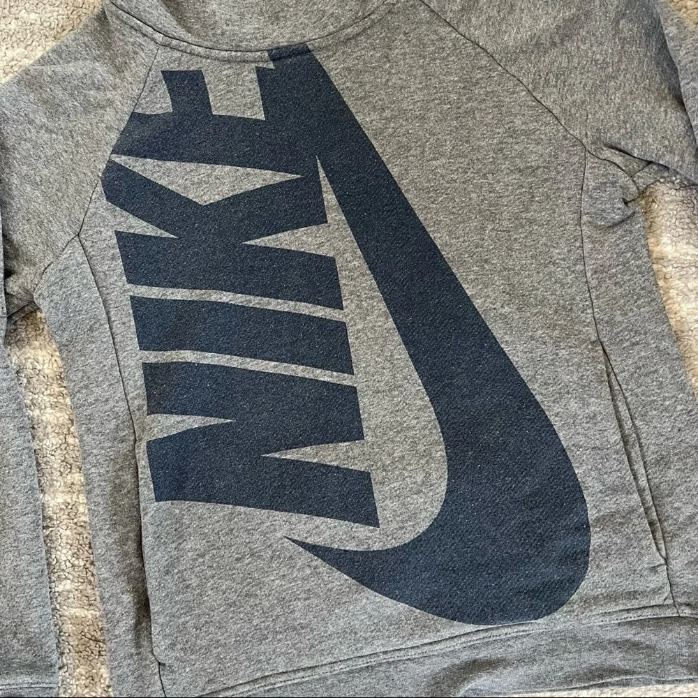 ✔️ NIKE✔️ Logo Pullover High Neck Hoodie